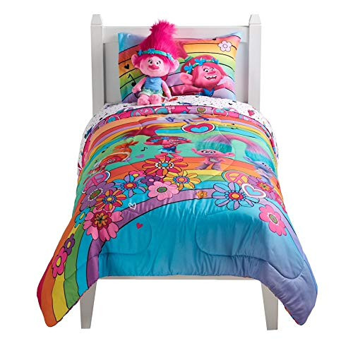 KDS Trolls Love Life Twin Full Comforter