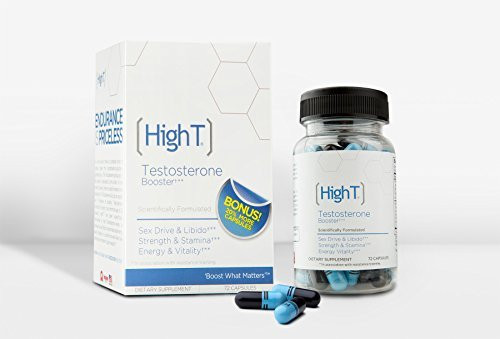 High T Testosterone Booster Supplement  72 Count