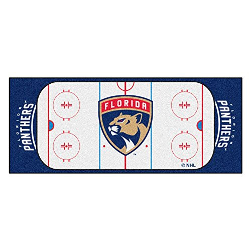 FANMATS NHL Florida Panthers Nylon Face Football Field Runner