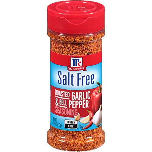 McCormick Salt Free Roasted Garlic   Bell Pepper Seasoning  4 34 oz