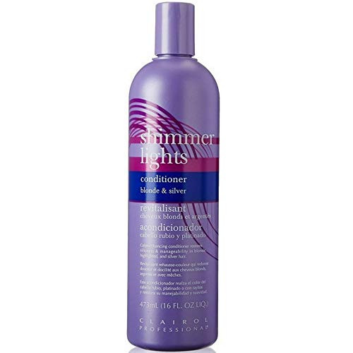 Clairol Professional Shimmer Lights Color Enhancing Conditioner 16 oz  Pack of 3