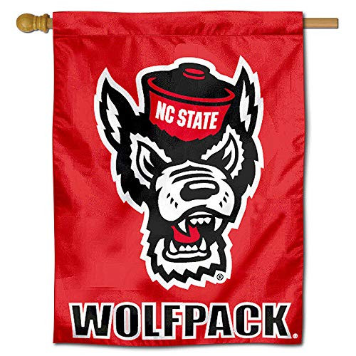 NC State Wolfpack Banner House Flag