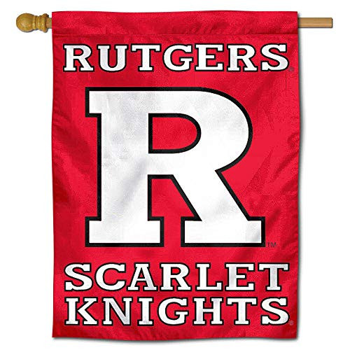 College Flags   Banners Co  Rutgers University Banner House Flag