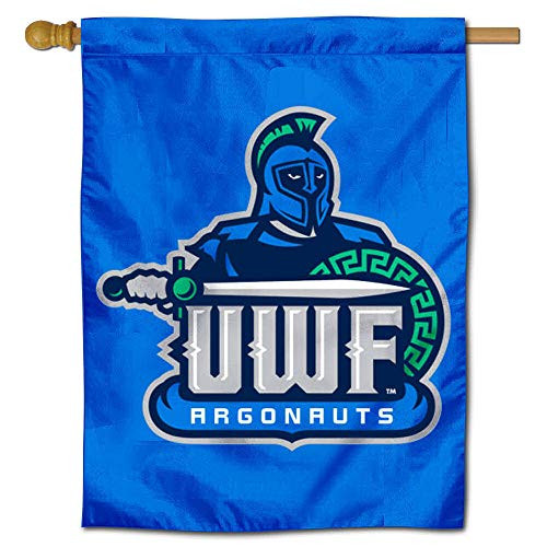 College Flags   Banners Co  UWF Argonauts Double Sided House Flag