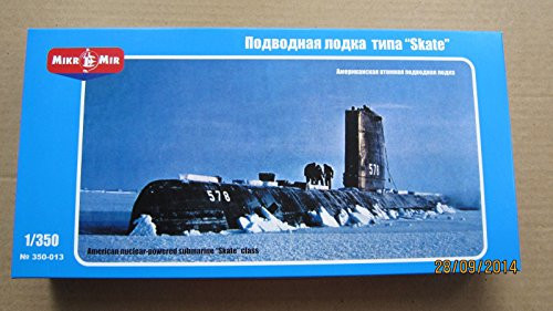 U S  NUCLEAR POWERED SUBMARINE  SKATE  CLASS 1 350 MICRO MIR 350 013