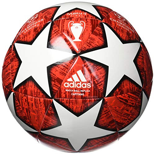 adidas Finale Glider Soccer Ball Off White Power Red Solar Red Active Red Bottom  Black  3