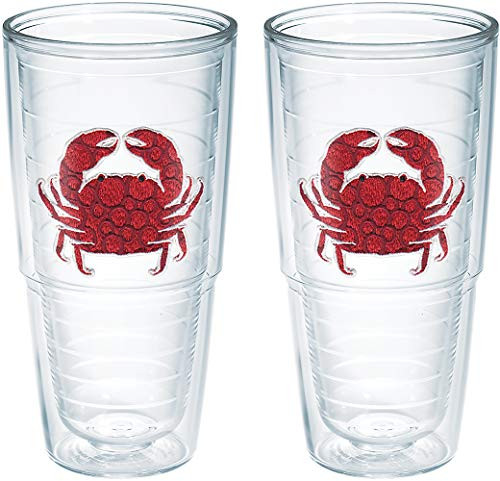 TERVIS Tumbler  24 Ounce  Red Crab   2 Pack