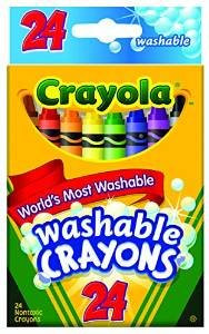 Crayola Crayons Washable 24 CT (Pack of 12)