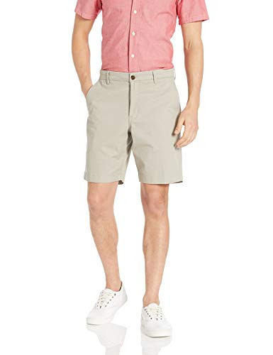 Chaps Men s Stretch Twill Short  New Stone  36