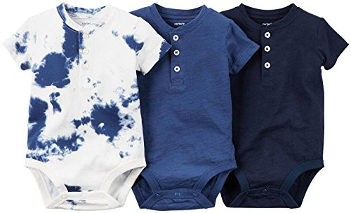 Carter s Baby Boys  Multi pk Bodysuits 127g148  Assorted  New Born
