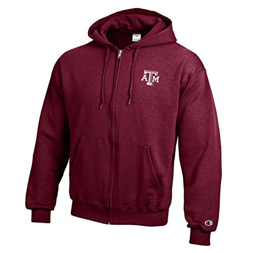 Champion NCAA Texas A M Aggies Eco Powerblend Full Zip 2X Large Maroon Champion NCAA Texas A M Aggies Eco Powerblend Full Zip 2X Large Maroon