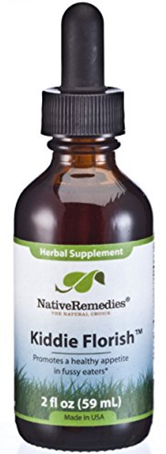 Native Remedies Kiddie Florish All Natural Herbal Supplement Promotes a Healthy Appetite in Picky Eaters 59 mL Native Remedies Kiddie Florish All Natural Herbal Supplement Promotes a Healthy Appetite in Picky Eaters 59 mL