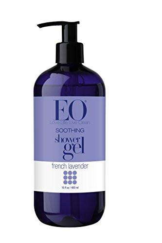 EO Shower Gel  French Lavender  16 Ounce Bottles  Pack of 2