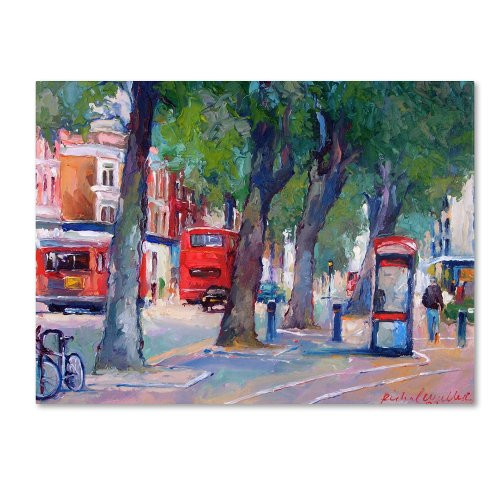 Trademark Fine Art Chicago 6 by Richard Wallich, 14x19-Inch Canvas Wall Art