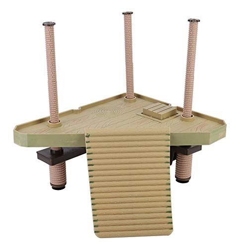 Unibell Reptile Turtle Pier Basking Floating Platform Amphibian Leisure Table Flat for Aquarium Tank