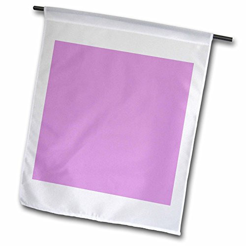 3dRose fl 159878 2 Altrose   Pinky Purple   Antique Pink   Plain Simple Solid Color Garden Flag  18 x 27