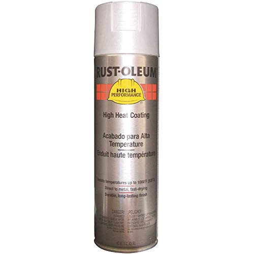 Rust Oleum V2116838 Performance High Heat Enamel Spray Paint Aluminum