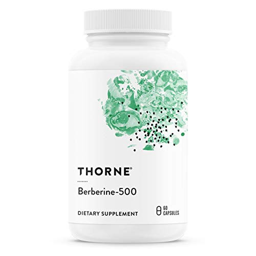 Thorne Research   Berberine 500   Botanical Compound to Support Blood Sugar Metabolism   60 Capsules