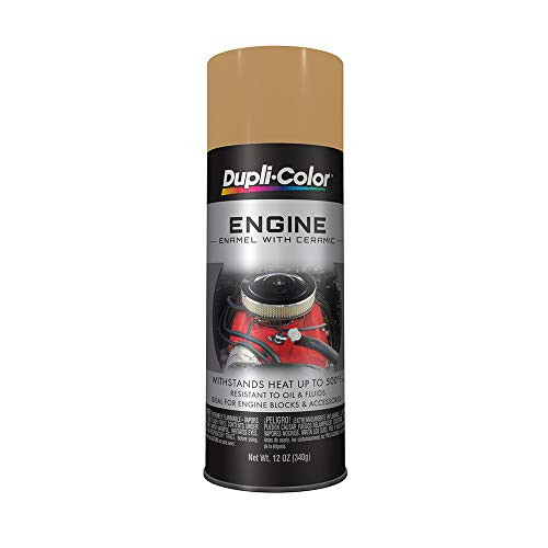 Dupli Color  EDE163807 6 PK  Cummins Beige Engine Enamel with Ceramic   12 oz  Aerosol   Case of 6