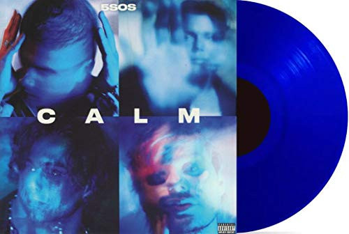 CALM LP   Exclusive Limited Edition Blue Colored Vinyl LP