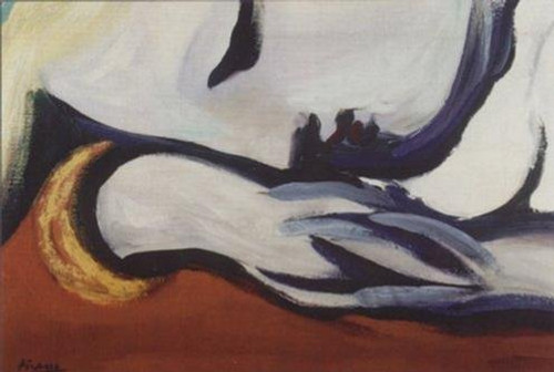 Dreaming by Pablo Picasso 36x24 Museum Art Print Poster Famous Painting - Woman Sleeping