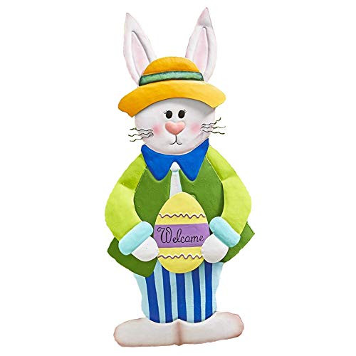 The Lakeside Collection Easter Bunny Garden Stakes- Boy Bunny