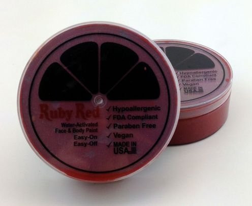 Ruby Red Paint Face Paint  75ML   Rust