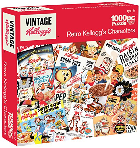 Karmin International Kelloggs Retro Kelloggs Characters Puzzle  1000 Piece