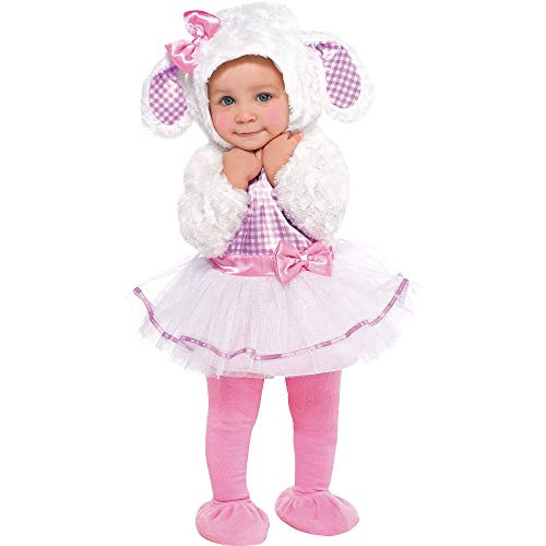 Amscan 842805 Baby Little Lamb Costume  6 12 Months Size  1 Set