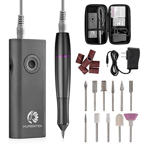 Electric Nail Drill 30000RPM Professional Nail Drills for Acrylic Nails Portable Rechargeable Nail File Drill Kit for Shaping Buffing Removing Acrylic Gel Nails Pedicure Manicure Tools Electric Nail Drill 30000RPM Professional Nail Drills for Acrylic Nails Portable Rechargeable Nail File Drill Kit for Shaping Buffing Removing Acrylic Gel Nails Pedicure Manicure Tools