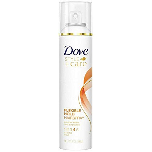 Dove Style   Care Flexible Hold Hairspray  Strong Hold 7 oz  Pack of 5