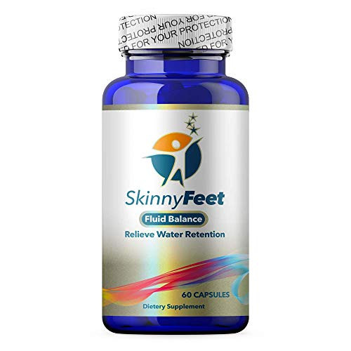 Skinny Feet  Edema Swollen Ankle Legs Supplement Reduces Swelling Bloating Natural Water Pill Diuretic Helps Relieve Achy Swelling on The Legs Feet Calves Hands  Water Retention  Promotes Weight Loss