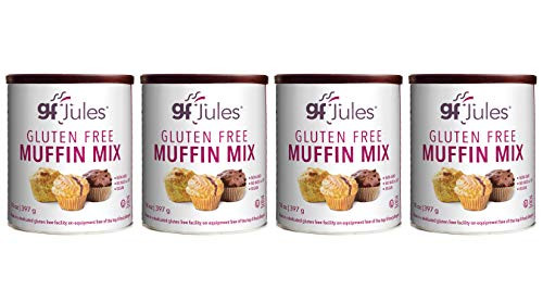 gfJules Gluten Free Muffin Mix   Voted 1 by GF Consumers  0 85 lb Can  Pack of 4