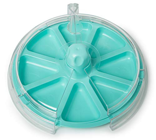 8 the Plate is an Award Winning Spinning Plate for Picky Eaters Making Meals Fun   Hang Ten Teal