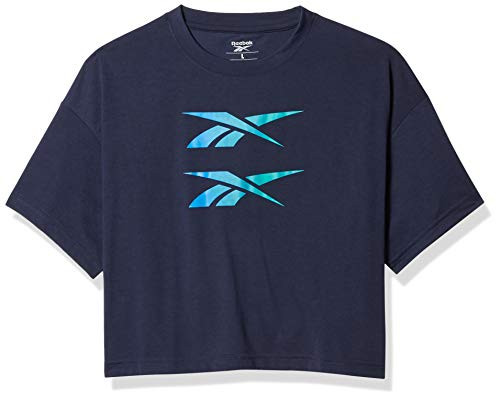 Reebok Boxy Tee ReeCycle  Vector Navy  X Large