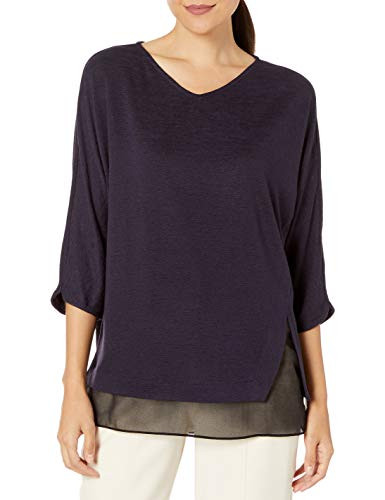 NIC ZOE Women s Rejoice TOP  Nightshade  Extra Small