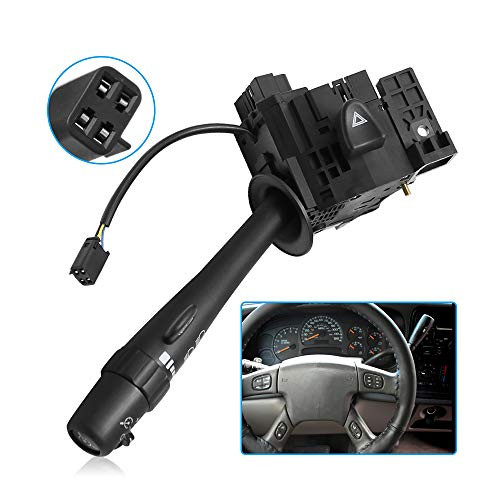12450067 Turn Signal Switch Wiper Dimmer Combination Switch Multifunction D6299A SW3792 for 2003 2007 Chevy Silverado 2003 2006 Avalanche SSR Suburban Tahoe