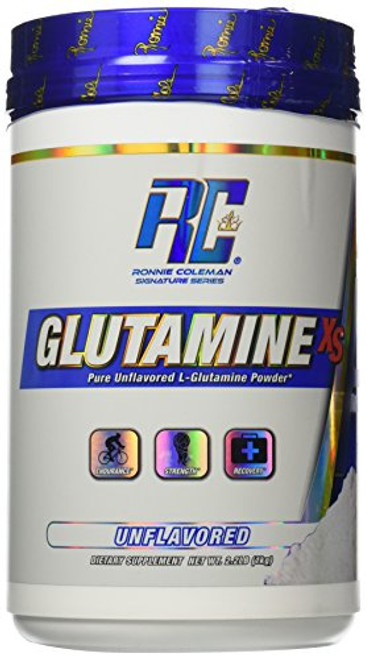 Ronnie Coleman Signature Series Glutamine XS Creatine Monohydrate Powder Unflavored 1000 Gram Ronnie Coleman Signature Series Glutamine XS Creatine Monohydrate Powder Unflavored 1000 Gram