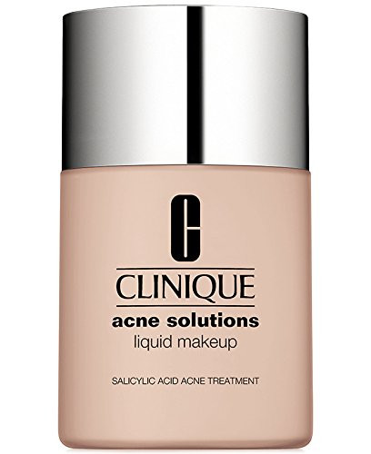 New Clinique Acne Solutions Liquid Makeup  1 oz   30 ml  01 Fresh Alabaster  VF N