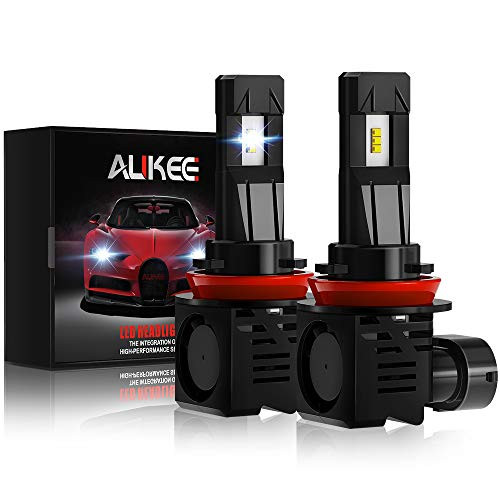Aukee H11 LED Headlight Bulb  H8 H9 12000Lm 6000K 60W Extremely Bright All in One Conversion Kit