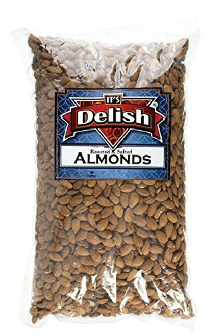 Gourmet Whole Almonds Roasted Salted by Its Delish 5 lbs Gourmet Whole Almonds Roasted Salted by Its Delish 5 lbs