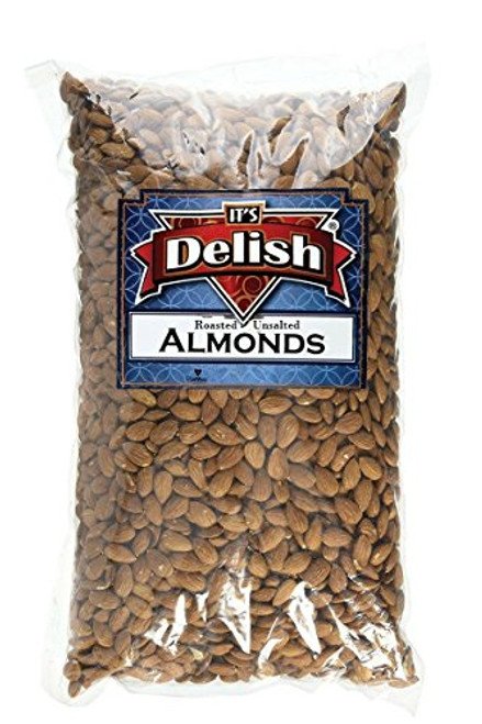 Gourmet Whole Almonds Roasted Unsalted by Its Delish Bulk 5 lbs Gourmet Whole Almonds Roasted Unsalted by Its Delish Bulk 5 lbs