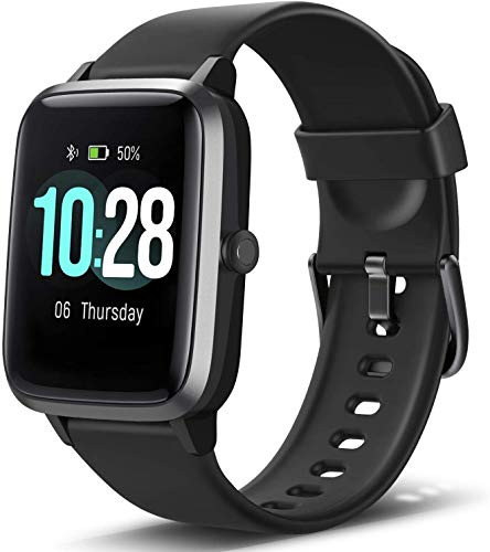 LOKMAT Smart Watch for Android iOS Phones? Fitness Tracker with Heart Rate Monitor  Sleep Monitor  Step Counter  Activity Tracker with Touch Screen  IP68 Waterproof Smartwatch for Kids  Women and Men