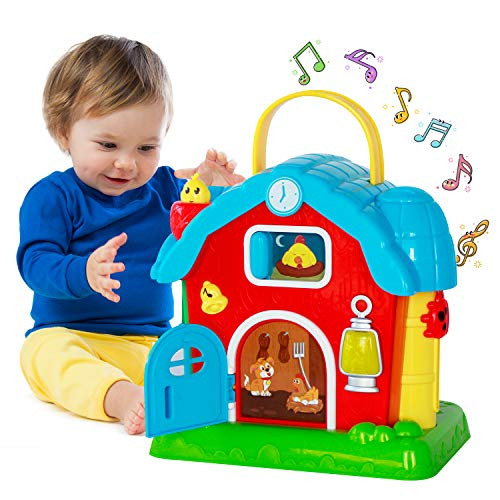 HISTOYE Musical Barn Activity Cube Learning Baby Toys for 1 Year Old Developmental Toddler Early Educational Baby Toys 12 18 Months Interactive Toys for 1 2 3 4 Year Old Girls Boys HISTOYE Musical Barn Activity Cube Learning Baby Toys for 1 Year Old Developmental Toddler Early Educational Baby Toys 12 18 Months Interactive Toys for 1 2 3 4 Year Old Girls Boys