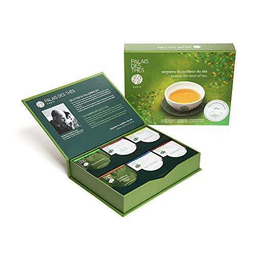 Palais des Thés Selection of Six Best Loved Teas in Presentation Box  36 Tea Bags  72g 2 5oz