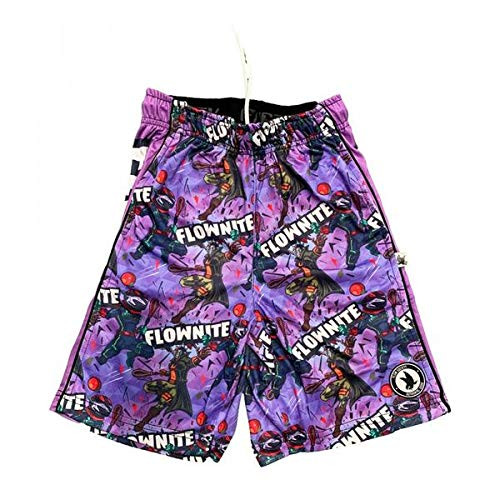 Flow Society Boys  Big Flownite Shorts  Purple  X Large