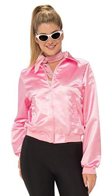 Rubie s Costume Co Women s Grease  Pink Ladies Costume Jacket  As Shown  Small