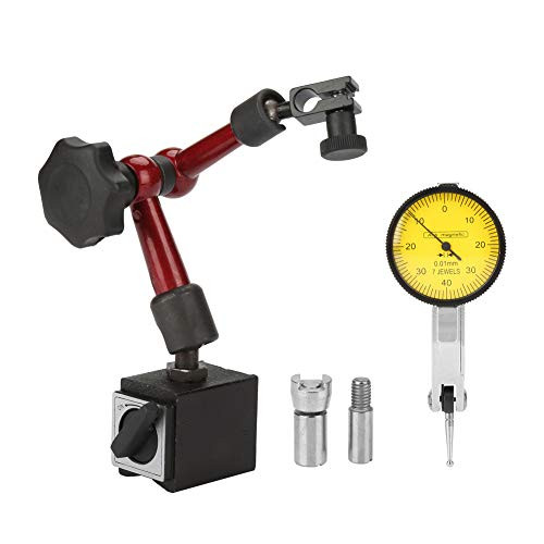 Flexible Strong Magnetic Gauge Stand Base Holder   Lever Dial Test Indicator Gauge for Surface Measuring