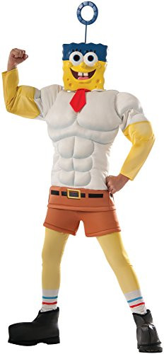 Rubie s Costume SpongeBob Movie Muscle Chest Child Costume  Medium
