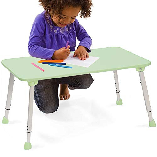 CHEFAN Portable Table  Height Adjustable Bed Desk for Laptop  23L x 14 5W  Lime Green